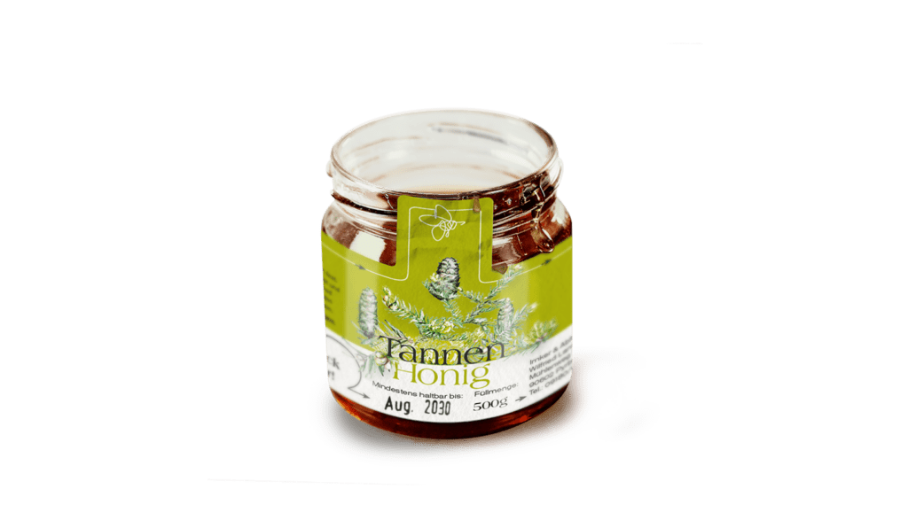 Fir Honey Label Design