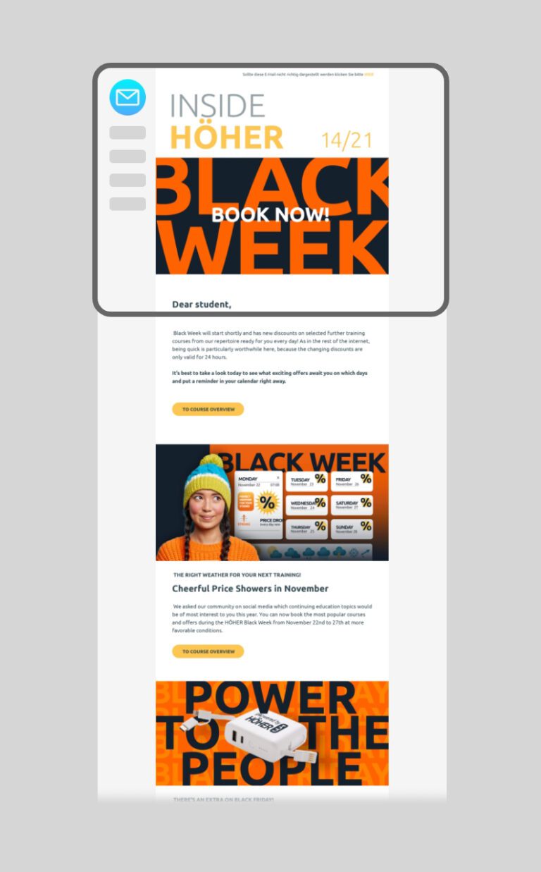 Black Week Newsletter